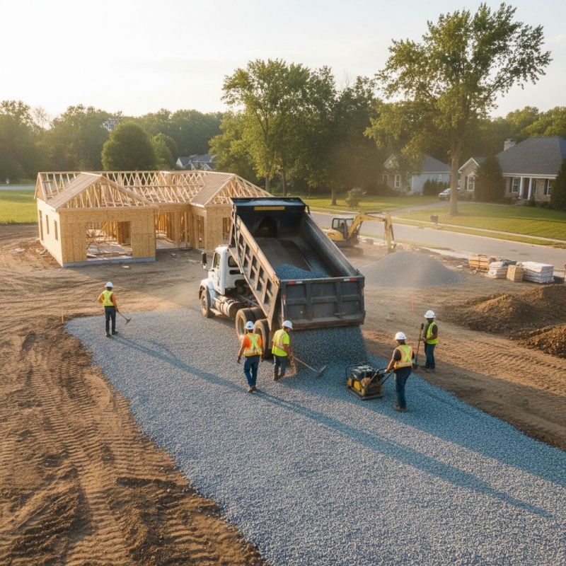 Gravel Base Installation detail